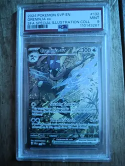 Greninja EX Promo Card #132 SVP Scarlet & Violet PSA 9 - Image 1