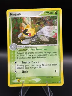 Ninjask - 13/107 - Pokemon Ex Deoxys Holo Card Card NM - Image 1