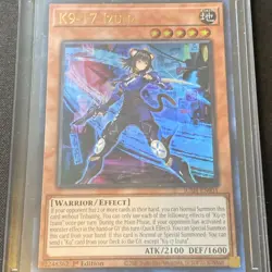K9-17 Izuna Yu Gi Oh Monster Card JUSH-EN031 (Taking FAIR Offers) - Image 1