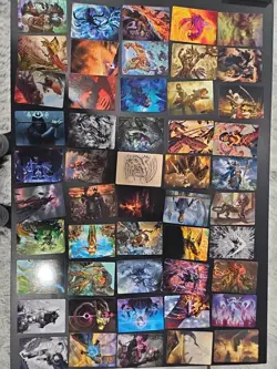 Lot Of 50 Art MAGIC THE GATHERING CARDS - Image 1