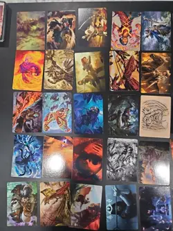 Lot Of 50 Art MAGIC THE GATHERING CARDS - Image 2