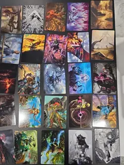 Lot Of 50 Art MAGIC THE GATHERING CARDS - Image 4