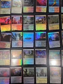 Lot Of 50 Foil Nonbasic Lands MAGIC THE GATHERING CARDS - Image 3