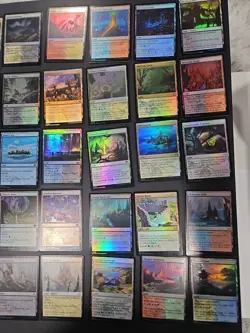 Lot Of 50 Foil Nonbasic Lands MAGIC THE GATHERING CARDS - Image 4