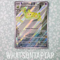 Pokemon Card Reuniclus 212 Black Star Promo Scarlet Violet Black Bolt NM - Image 1