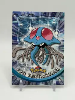 Topps 1999 Tentacruel 73 Blue Logo Pokemon Card Light Play First Print H1 - Image 1