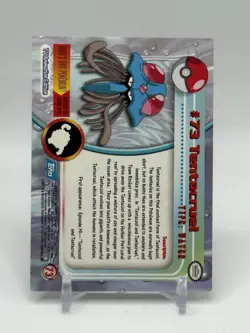 Topps 1999 Tentacruel 73 Blue Logo Pokemon Card Light Play First Print H1 - Image 2