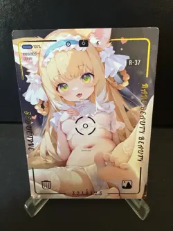 Goddess Story Meise 2 Attractive Women R-37 Chibi Feet Waifu Cards - Image 1