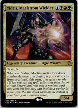 Foil Yidris, Maelstrom Wielder M Commander 2016 50 NM - Image 1