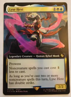 Lyse Hext FIC #178 Extended Art Rare Foil NM+ - Image 1