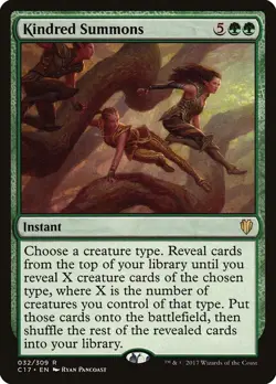 MTG - Kindred Summons [Commander 2017] - Image 1
