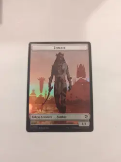 Champion of Wits (0005) / Zombie (0003) *FOIL* Token Commander: Aetherdrift NM - Image 2