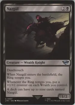 Nazgul (0337) Light Play, English Magic the Gathering MTG The Lord of the Rings: - Image 1