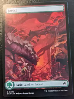 Forest (Autumn Full Art) 0280 BLB Land Bloomburrow Magic: The Gathering - Image 1