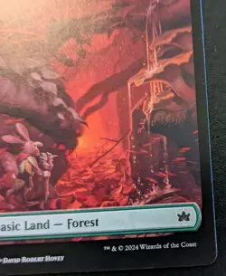 Forest (Autumn Full Art) 0280 BLB Land Bloomburrow Magic: The Gathering - Image 5
