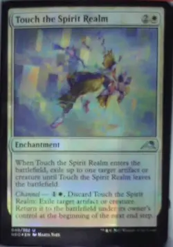 Touch the Spirit Realm - Kamigawa: Neon Dynasty: #40 - Foil Nm R248 - Image 1