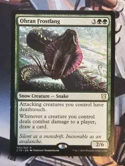 Ohran Frostfang - Commander 2019 Magic The Gathering - Image 1