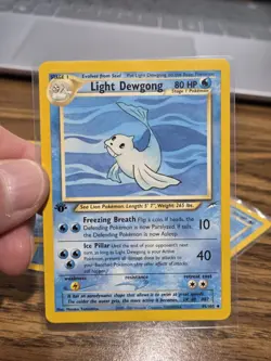 2002 Pokemon Neo Destiny 1st Edition Light Dewgong #45/105 - Image 1