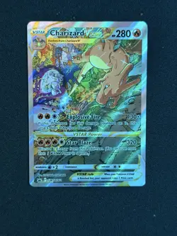 Pokemon Mewtwo VSTAR GG44/GG70 & Charizard VSTAR SWSH262 Full Art BONUS ART SLAB - Image 5