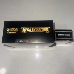 1 Pokemon Mega Evolutions ETB Elite Trainer Box (Lucario) and 1 Booster Bundle - Image 3