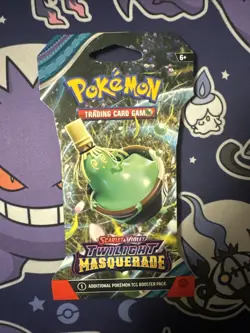 Pokemon Scarlet & Violet Twilight Masquerade Sleeved Booster Pack - Image 1