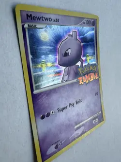 Mewtwo - 9/16 - Pokemon Rumble - Holo Stamped - Pokemon TCG 2009 - MP Scratched - Image 4