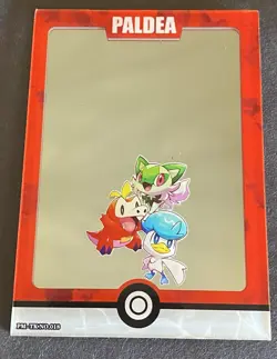 NON TCG Pokemon Elf Eif 3.0 Origin Collection Paldea Sprigatito Quaxly Mirror - Image 1