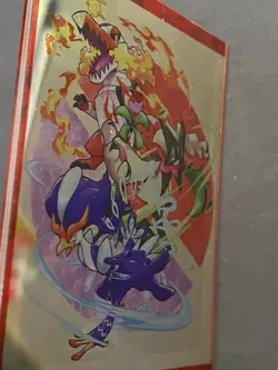 NON TCG Pokemon Elf Eif 3.0 Origin Collection Paldea Sprigatito Quaxly Mirror - Image 4