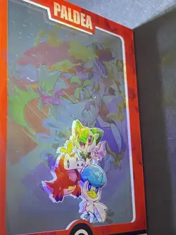 NON TCG Pokemon Elf Eif 3.0 Origin Collection Paldea Sprigatito Quaxly Mirror - Image 5