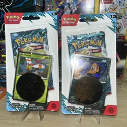 Pokemon TCG Scarlet And Violet Journey Together Sealed Blister Pack lot of 2 - Image 1