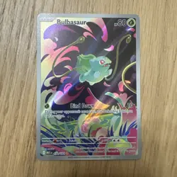 2025 Pokemon Mega Evolutions Bulbasaur Illustration Rare #133/132 (B) - Image 1