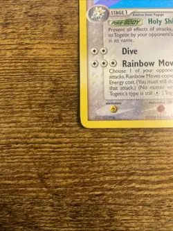 Pokemon TCG EX Team Rocket Returns Togetic Rare Holo 14/109 - NM - Image 2
