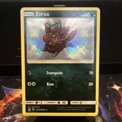 Zorua SV25/SV94 - Hidden Fates: Shiny Vault Holo Rare - Pokemon TCG (NM) SC - Image 1