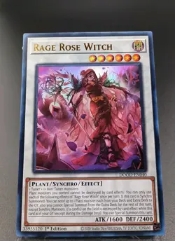 Yugioh Rage Rose Witch DOOD-EN040 Ultra Rare 1st Edition NM - Image 1