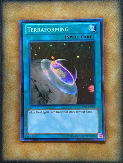Yugioh Terraforming AP01-EN009 Super Rare NM - Image 1
