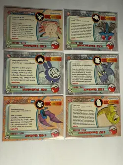 Pokemon 6 Card Lot- 1999 Topps TV Animation. 85% Market Price! Free Shipping! - Image 2