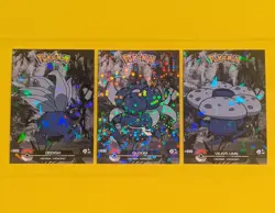 Oddish, Gloom, Vileplume - Cracked Ice Holo Crystal Dark Black 2025 Pokemon Card - Image 1