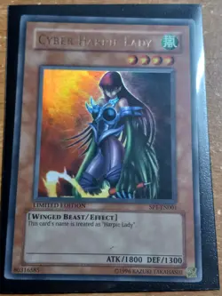 Cyber Harpie Lady SP1-EN001 Sneak Peek Participation Cards: Series 1 Limited Ed - Image 2
