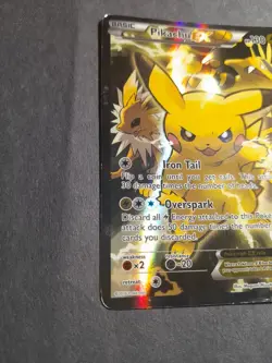 Pikachu EX XY124 Black Star Promo 2016 Holo Pokemon Card TCG - Image 2