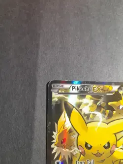 Pikachu EX XY124 Black Star Promo 2016 Holo Pokemon Card TCG - Image 5