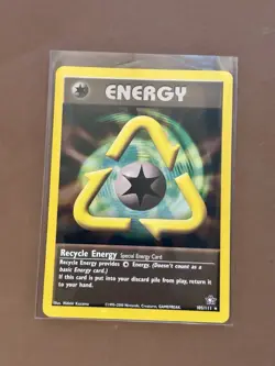 Pokemon Card - Recycle Energy Neo Genesis 105/111 Rare - Image 1