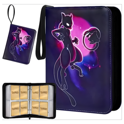 Multi-Pokemon Inspired Card Binder Album Collection Pocket 400 Trading CardCase - Image 5