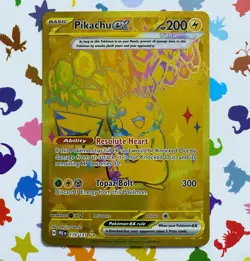 Pikachu EX 179/131 Prismatic Evolutions NM Pokemon Card Hyper Rare - Image 1