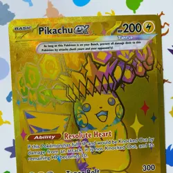 Pikachu EX 179/131 Prismatic Evolutions NM Pokemon Card Hyper Rare - Image 2