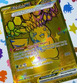 Pikachu EX 179/131 Prismatic Evolutions NM Pokemon Card Hyper Rare - Image 5