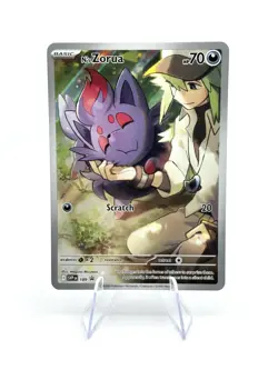 N's Zorua 189 Sv: Scarlet & Violet Promo Cards Holo - Image 1