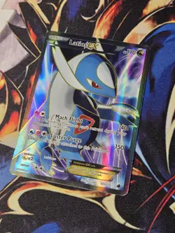 Latios EX (113 Full Art) 113/116 Plasma Freeze Holo * Vintage Pokemon Card - Image 1