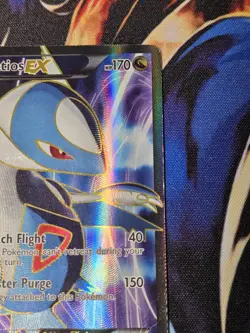 Latios EX (113 Full Art) 113/116 Plasma Freeze Holo * Vintage Pokemon Card - Image 3