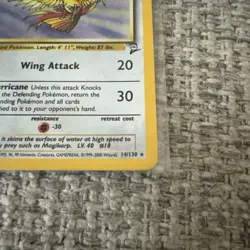 Pidgeot - 8/64 - Pokemon Jungle Unlimited Holo Rare Card - Image 4