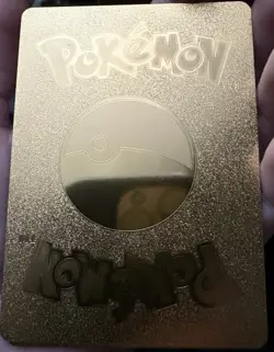 Jolteon VMAX 051/203 HP300 - Gold Foil Fan Art Pokemon Card - Image 4